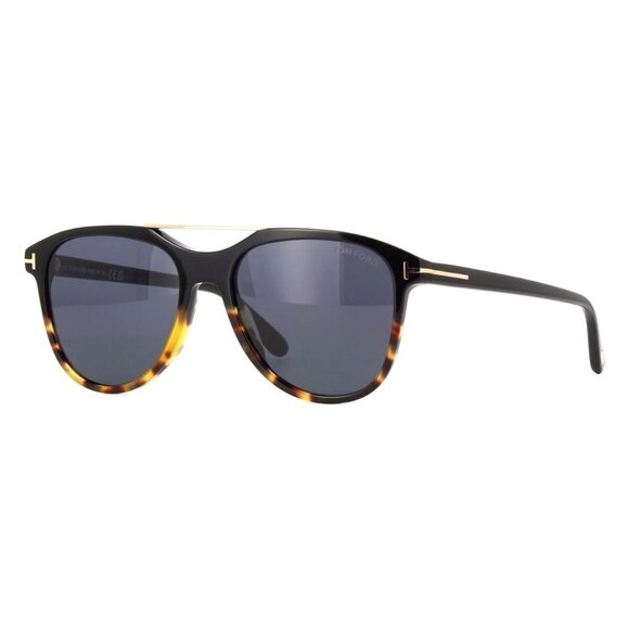 New TOM FORD Damian-02 Havana Aviator FT1098/S 05A Sunglasses Women - Picture 1 of 4